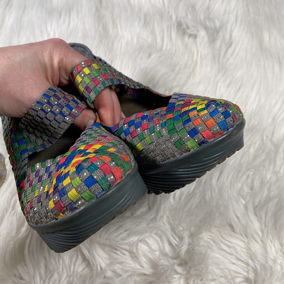 St. John’s Bay • Rainbow Woven Wedges - Picture 12 of 14